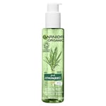 Garnier Organic Refreshing Lemongrass Detox Gel Wash Cleanser for Healthy Skin,