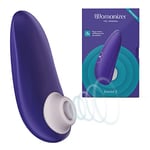 Womanizer Starlet 3 Clitoral Sucking Toy - Clit Stimulator with 6 Suction Speeds - Waterproof Sucker Vibrator - Rechargeable Vibrating Adult Sex Toys for Women and Couples - Indigo