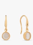 Auree Barcelona Birthstone Gold Vermeil Drop Earrings