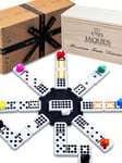 Jaques of London Mexican Train Dominoes Game Dominoes Set For Children & Adults