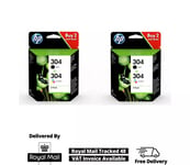 Genuine 2x HP304 Multipack Black / Colour Ink Cartridge for HP Deskjet 3720 3730