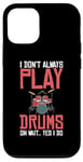 Coque pour iPhone 12/12 Pro Drums Instrument Funny Playing Musical Leçon