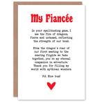 Greeting Card Love Poem Role Play Game Nerd Fiancée Romantic Valentine's Day