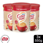 Nestle The Original Coffee-Mate Coffee Whitener Tin for Smooth & Creamy, 3x550g