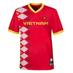Official 2023 Women's Football World Cup Youth Team Shirt, Vietnam, Red, 12-13 Years