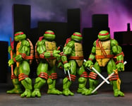 Tortues Ninja (Mirage Comics) Figurines Pack De 4 Leonardo, Raphael,