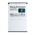 Sony Ericsson BST-41 batteri för Sony Xperia X1, X10 - Litium-polymer - 31g