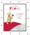 Boofle Lovely Friend Valentine's Day Greeting Card Cute Valentines Cards