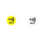 NTAG213 Tag Sticker 10 Pack Electronic Label Sticker Phone   NFC-Enabled Device