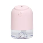 Cute Desk Vaporizer Humidifier Portable 250ML Humidifier with 7 Color Lights for Bedroom Office Yoga Baby Room Travel