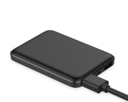 Powerbank Platinet Platinet Power Bank 5000Mah Polymer Portable Black + Microusb Cable [44815]