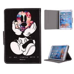 Favorite Kids Girls & Boys Tablet Case For Huawei MediaPad M3 Lite, M5, T3 T8 ~ 8 inch ~ Cover (Huawei MediaPad T3 8", Mickey Mouse)