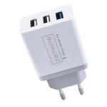 Quick Charge 3.0 Fast 3x USB-puhelimen laturi