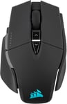 M65 RGB ULTRA WIRELESS Souris de Jeu FPS Accordable - 26 000 DPI - Sans Fil Sub-1ms - Système de Poids - Batterie Jusqu'à 120 Heures - Compatible iCUE - PC, Mac, PS5, PS4, Xbox - Noir