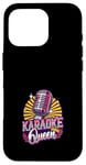 Coque pour iPhone 16 Pro Karaoké Queen Karaoké Chanteur Microphone Karaoké