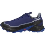 Salomon Alphacross 5 Gore-Tex Chaussures Imperméables de Trail Running pour Homme, Accroche puissante, Imperméable et anti-intempéries, Confort longue durée, Blue Print, 47 1/3