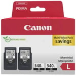 Canon 5224B020 Canon PG-540L Bläckpatron Svart Pigment twin pack