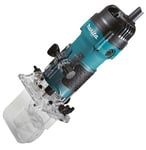 Affleureuse MAKITA 530W Ø6 mm + Coffret MAK-PAC 2 - 3712J