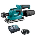 Makita DBO380Z 18V Brushless Finishing Sander with 1 x 5.0Ah Battery & Charger