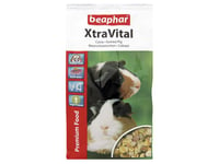 Beaphar Xtravital, Gryn, 1 Kg, Guinea Pig, Vitamin A, Vitamin C, Vitamin D3, Natrium, Kalcium, Jod, Manganese, Phosphorus, Kalium, Zink, 17%