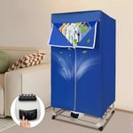 Gojoy - Sèche-linge Portable, Mini-sèche-linge électrique pour appartements ( Bleu )