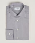 Eton Slim Fit Signature Twill Striped Shirt Grey/White