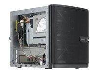 Supermicro Superserver 5029Ap-Tn2 - Server - Mt - 1 X Atom X5 E3940 - Ram 0 Gb - Sata - Hot-Swap 3.5" Vik/Vikar - Ingen Hdd - Hd Graphics 500 - Gigabit Ethernet - Skärm: Ingen - Svart