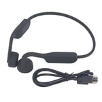 Open Ear Headset Bone Conduction Headphone 6H Playback Time Type C