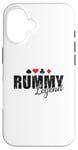 Coque pour iPhone 16 Rummy Legend Hobby Jeu de cartes Romme