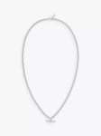 Orelia & Joe Curb Chain T-Bar Pendant Necklace