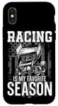 iPhone X/XS Dirt Track Racing Race Sprint Car Vintage Usa American Flag Case