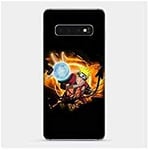 Coque pour Samsung Galaxy S10 Manga Naruto Noir