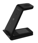 Essentials Wireless Charging Stand, 3-in-1, 15 W / 5 W / 3 W