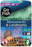 The Purple Cow Go Fish Monuments & Landmarks Card Game