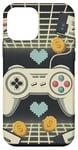 Coque pour iPhone 12 mini Manette de jeu d'arcade rétro pour joueurs et fans d'arcade