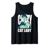 Disney Cinderella Lady Tremaine Lucifer Crazy Cat Lady Tank Top