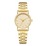 CIVO Montre Femme Acier Dorée: Montres Femmes Design Diamant Fine - Etanche Analogique Montre pour Femme