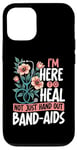 Coque pour iPhone 12/12 Pro Holistic Nurse Here To Heal Nurse Design pour femme