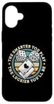 iPhone 16 Plus The Smarter You Play The Luckier You'll Gambling Poker Dice Case