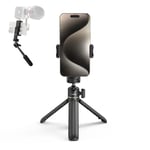 SMALLRIG VK-20 Kit de Vlogging pour iPhone, Kit de Créateur de Contenu pour Youtube et TikTok Starter, Équipement d'Enregistrement Vidéo, avec Trépied de Téléphone et Support de Téléphone - 4364