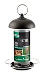 Gardman A01172 Black Steel Wild Bird Seed Feeder, 17.5 x 18 x 3.5 cm