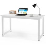 Bureau droit, 120 cm table d'ordinateur bureaux table de bureau table de travail table pc Bureau enfant Ensemble de meubles de bureau Bureau d'angle,