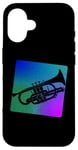 iPhone 16 For Cornet Player in Brass Band or Marching Band A Cornet Case