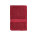 Calvin Klein Serviette de Bain Couleur Unie - 70 x 140 cm - 100% Coton 600 g/m² (Rouge)