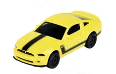 Majorette 212053051 - Voitures De Rue - Ford Mustang Boss 302 - Jaune - Neuf