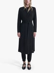 James Lakeland Long Belted Cardigan, Black