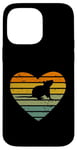 iPhone 14 Pro Max I Love Mice Retro Heart Rodent Mouse Fan Cute Mouse Case