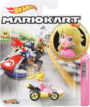 Hot Wheels Mario Kart Princess Peach Standard Kart Brand New & Sealed