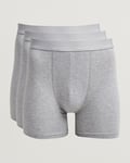 Bread & Boxers 3-Pack Long Boxer Brief Grey Melange