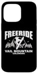 Coque pour iPhone 14 Pro Max Snowboard Freeride Vail Mountain Colorado